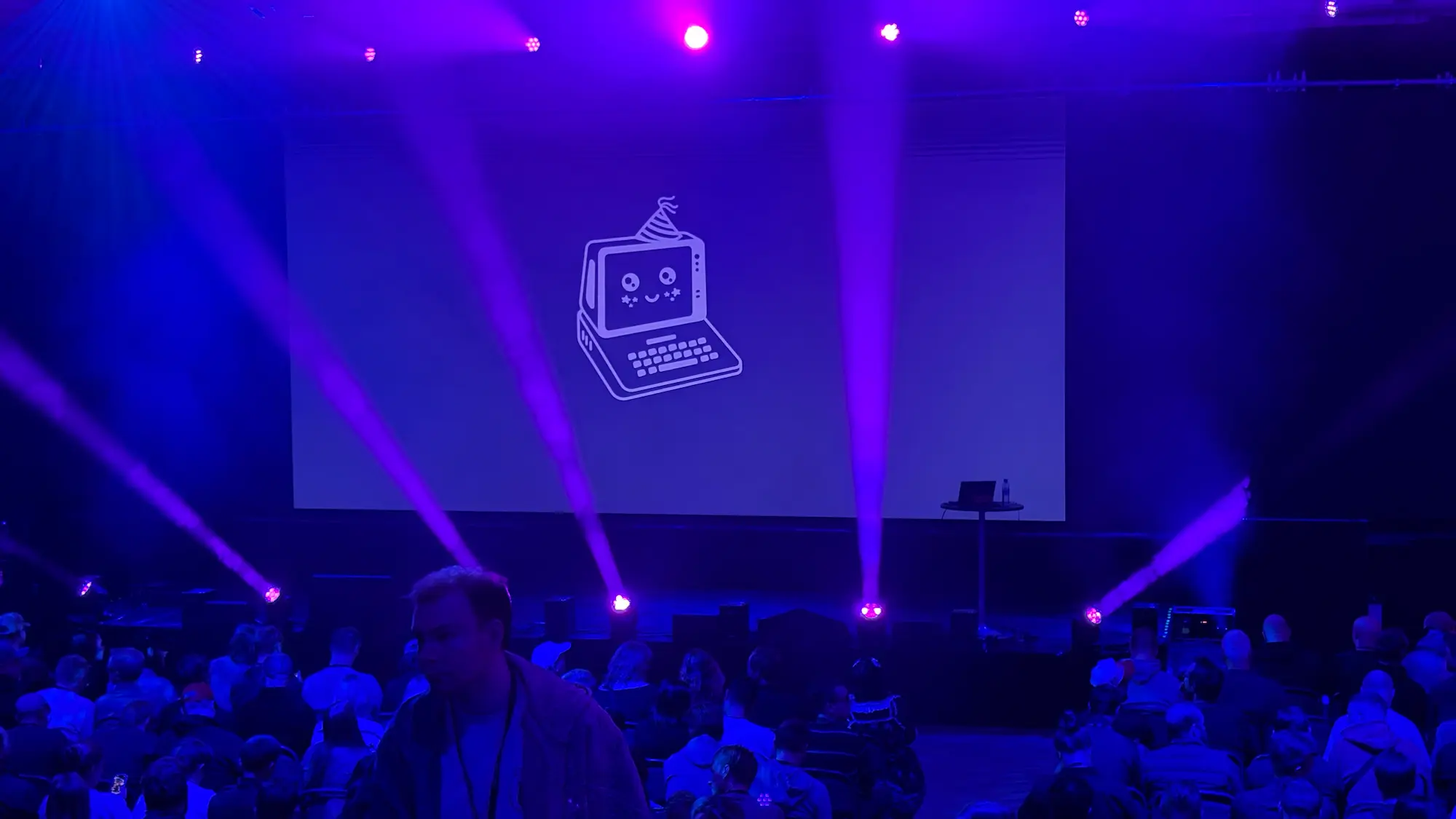 Welcome to Nordic.js screen